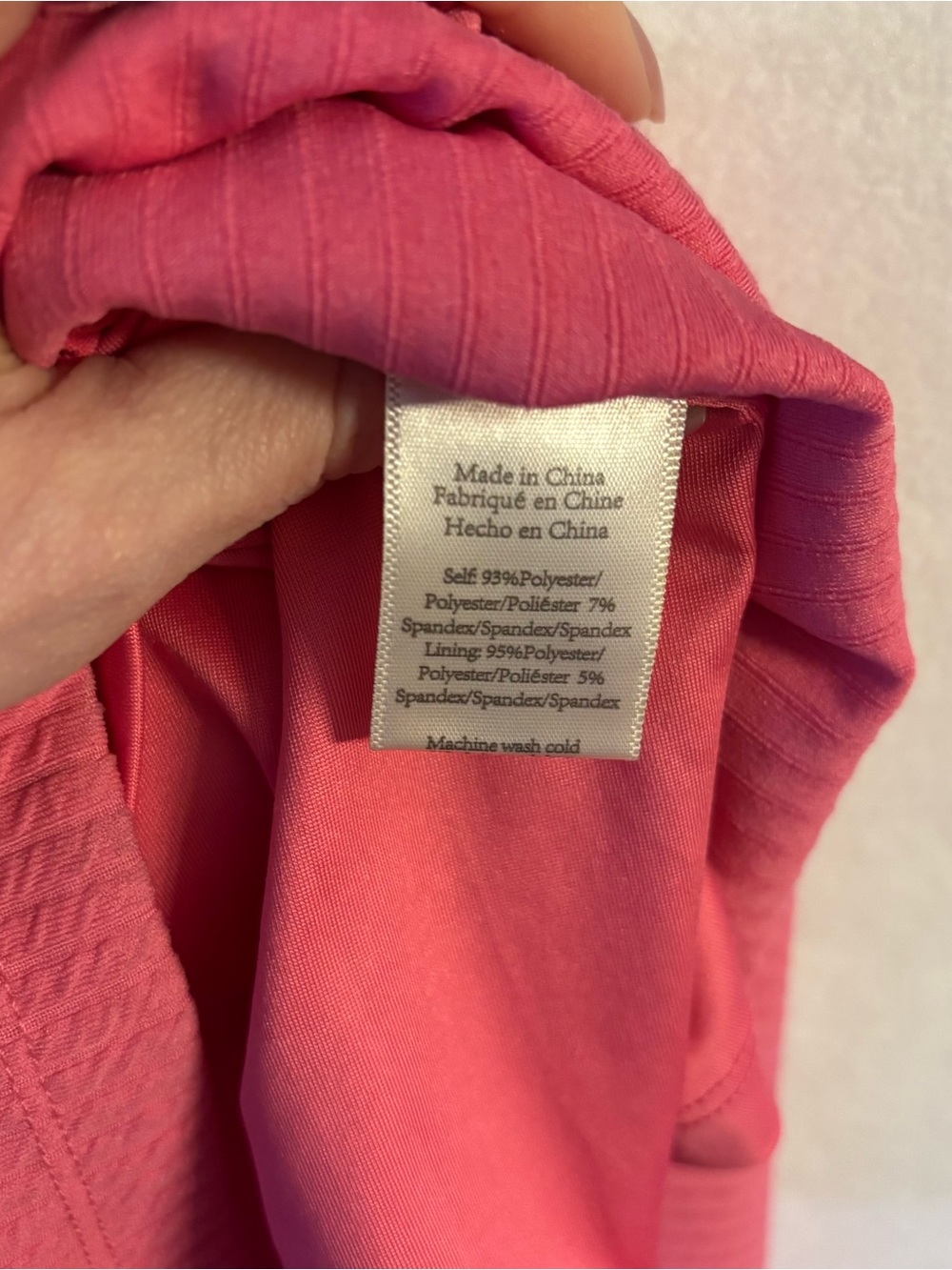 Anthropologie porridge One-Shoulder Pink Midi Dress Sz L - Picture 6 of 6